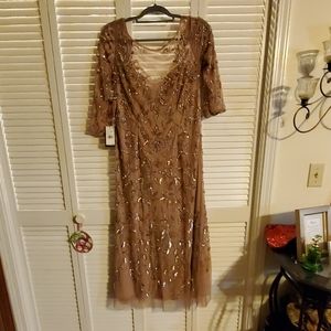 Rosegold Mother of the Bride Dress